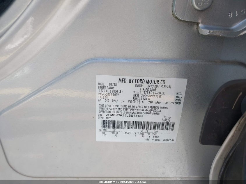 2018 FORD EDGE TITANIUM · Photo 9