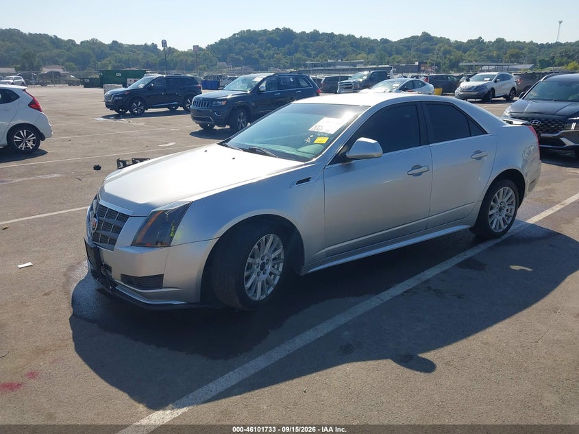 2011 Cadillac CTS, Right Front, IAAI, VIN 1G6DC5EY6B0157364 — photo 2