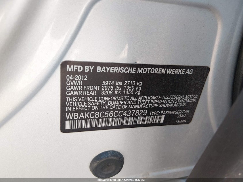 2012 BMW 750LI XDRIVE · Фото 9