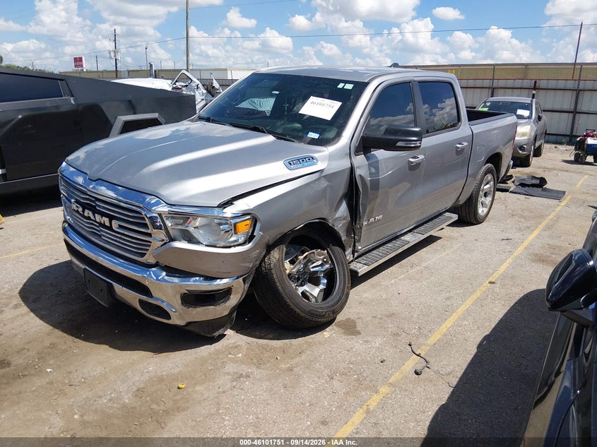 Vin: 1c6rreft2mn661783, lot: 46601409, ram 1500 lone star  4x2 5'7 box 20212