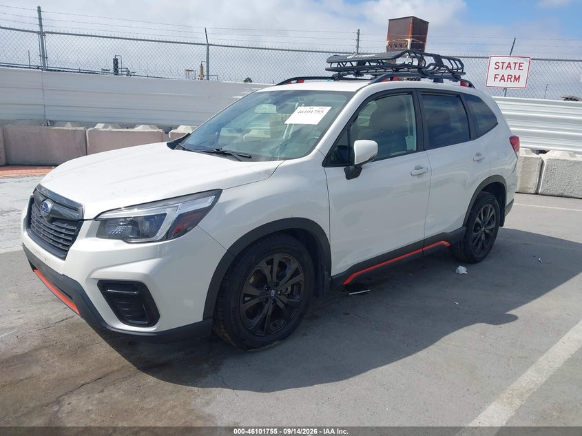 Vin: jf2skarc2mh485059, lot: 46601413, subaru forester sport 20212