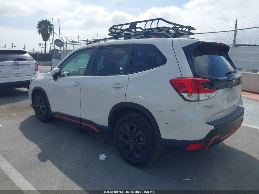 Vin: jf2skarc2mh485059, lot: 46601413, subaru forester sport 20213