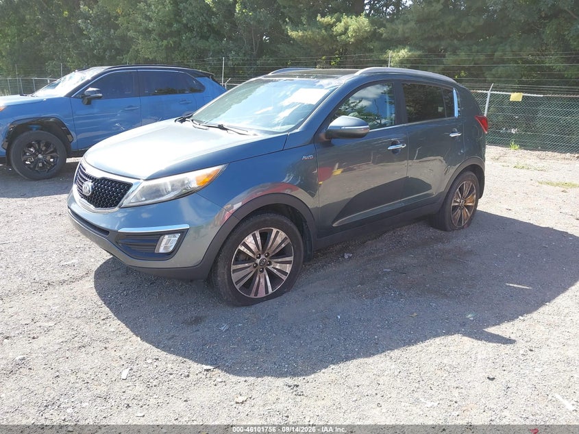 Vin: kndpccac6e7632161, lot: 46601414, kia sportage ex 20142