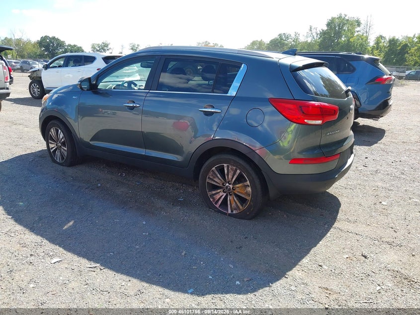 Vin: kndpccac6e7632161, lot: 46601414, kia sportage ex 20143