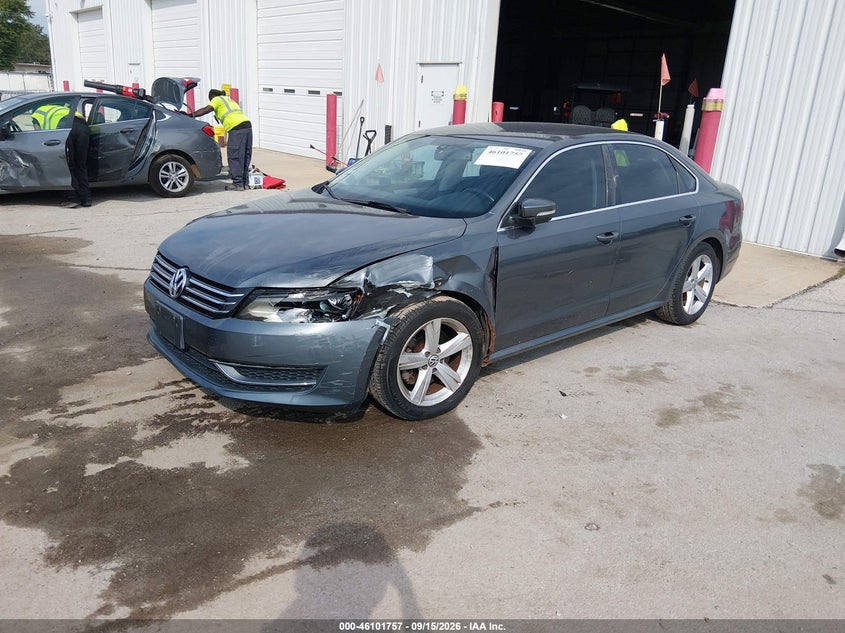 Vin: 1vwbh7a36dc080926, lot: 46601415, volkswagen passat 2.5l se 20132