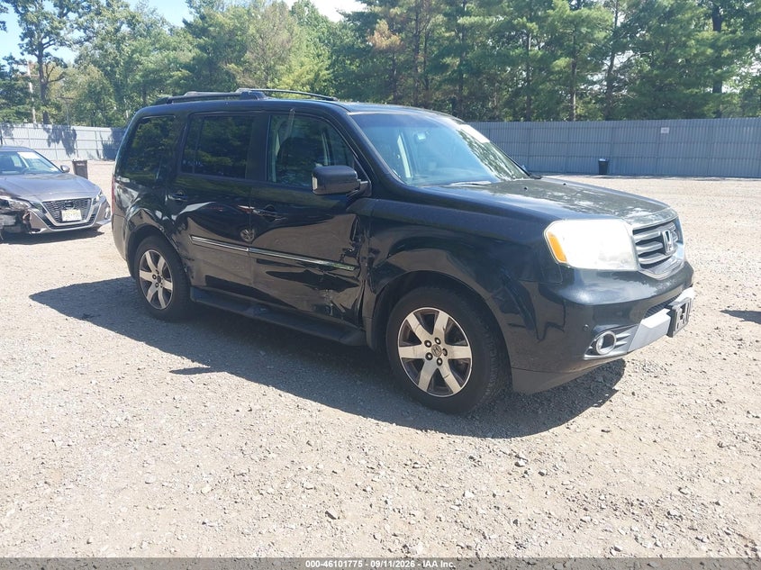 Vin: 5fnyf4h95db045230, lot: 46601433, honda pilot touring 2013 img_1
