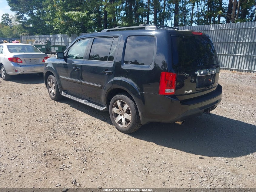 Vin: 5fnyf4h95db045230, lot: 46601433, honda pilot touring 20133