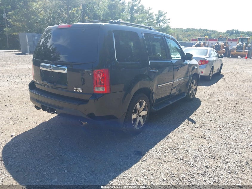 Vin: 5fnyf4h95db045230, lot: 46601433, honda pilot touring 20134