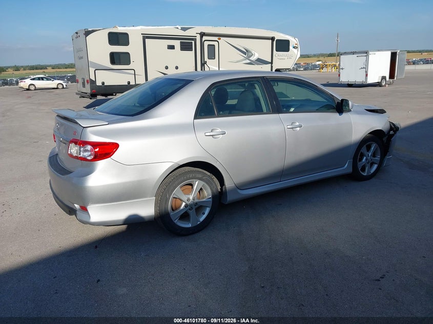 Vin: 2t1bu4ee7bc749637, lot: 46601438, toyota corolla s 20114