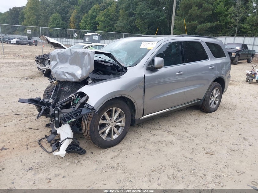 Vin: 1c4rdjdg9ec451037, lot: 46601439, dodge durango limited 20142