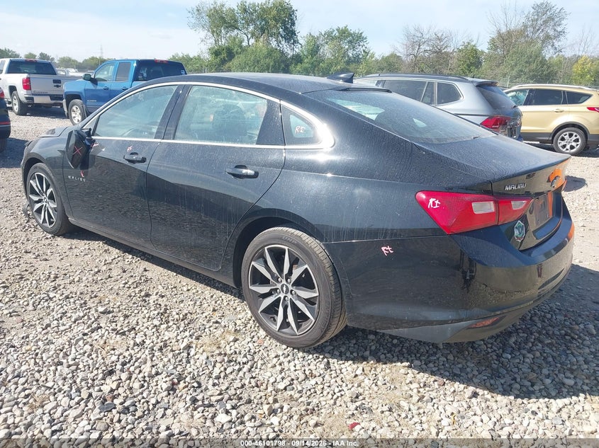 Vin: 1g1ze5st6hf278450, lot: 46601456, chevrolet malibu 1lt 20173