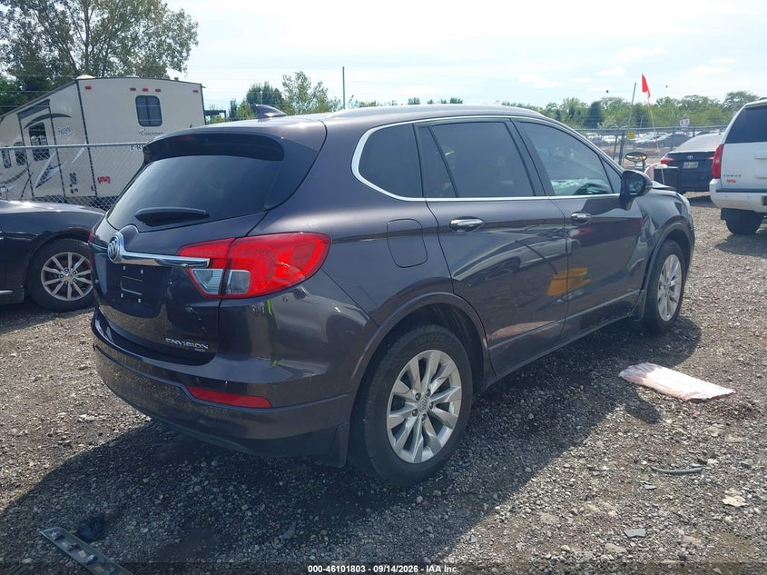 Vin: lrbfx2saxjd003343, lot: 46601461, buick envision essence 20184