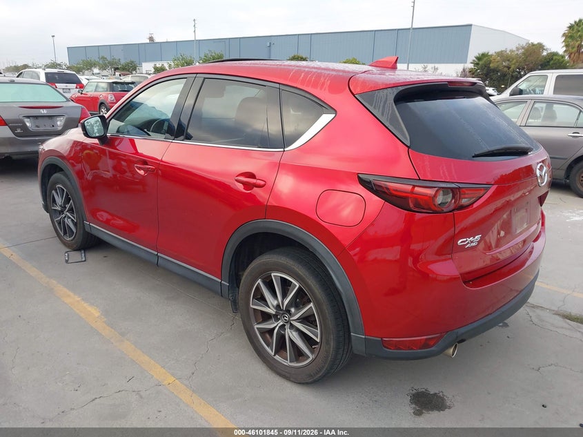 Vin: jm3kfbdl5h0215240, lot: 46601503, mazda cx-5 grand select 20173