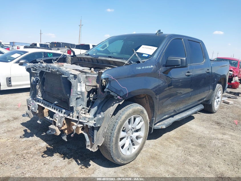 Vin: 3gcpwbeh4kg217024, lot: 46601521, chevrolet silverado 1500 custom 20192