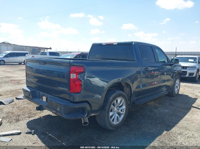 Vin: 3gcpwbeh4kg217024, lot: 46601521, chevrolet silverado 1500 custom 20194