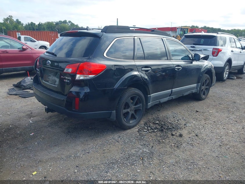 Vin: 4s4brdsc7d2258633, lot: 46601525, subaru outback 3.6r limited 20134