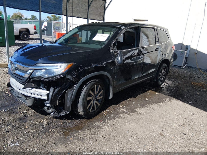 Vin: 5fnyf6h51lb064543, lot: 46601540, honda pilot awd ex-l 20202