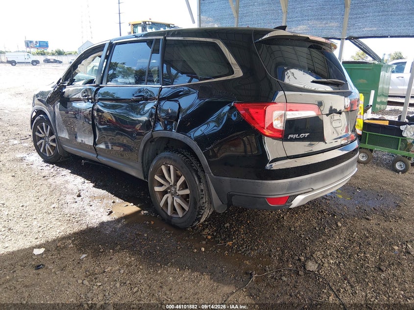 Vin: 5fnyf6h51lb064543, lot: 46601540, honda pilot awd ex-l 20203