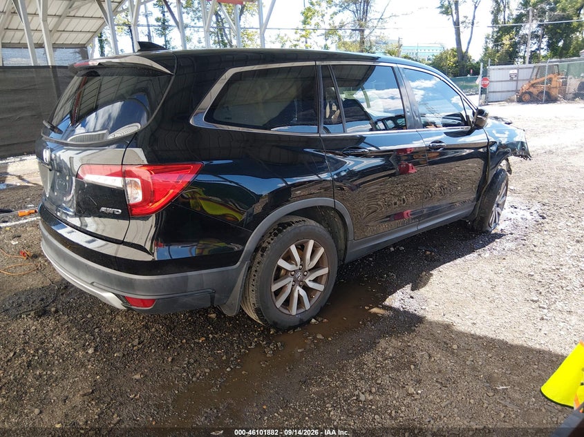 Vin: 5fnyf6h51lb064543, lot: 46601540, honda pilot awd ex-l 20204