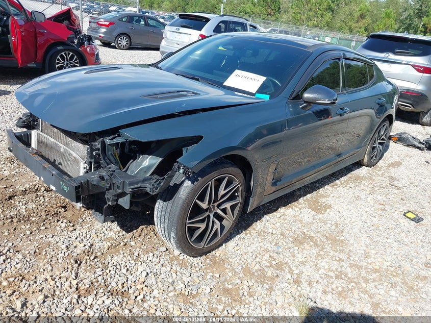 Vin: knae35ld9n6116517, lot: 46601547, kia stinger gt-line 20222