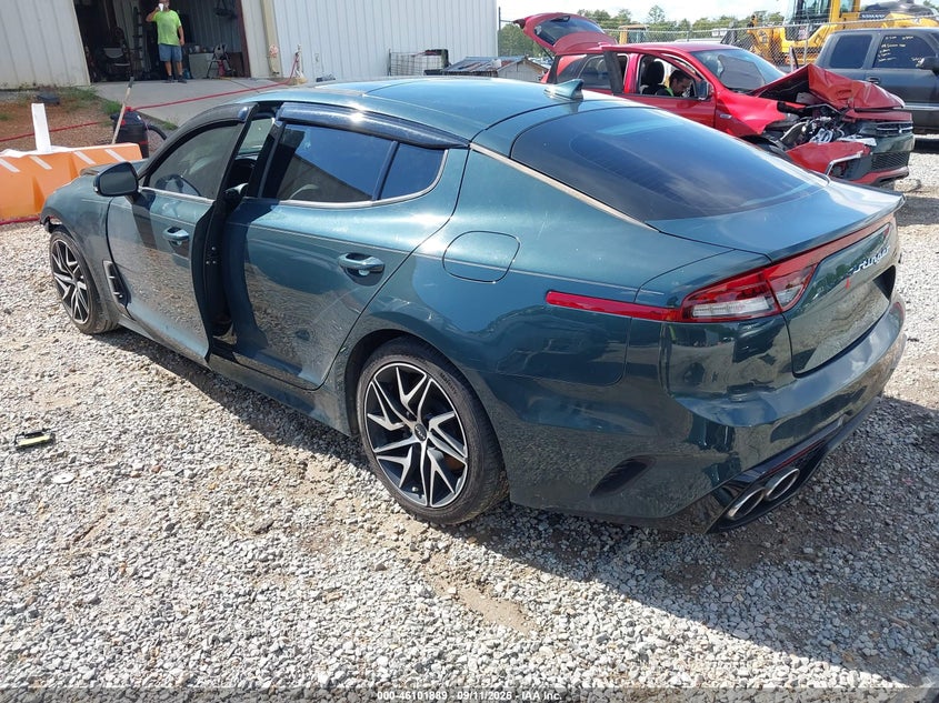 Vin: knae35ld9n6116517, lot: 46601547, kia stinger gt-line 20223