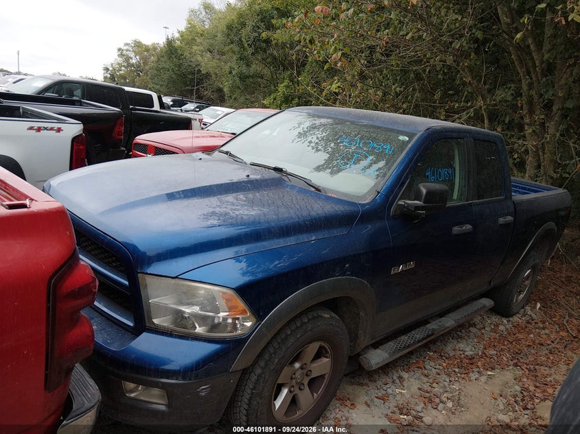 Vin: 1d7rv1gp6as218473, lot: 46601549, dodge ram 1500 slt/sport/trx 20102