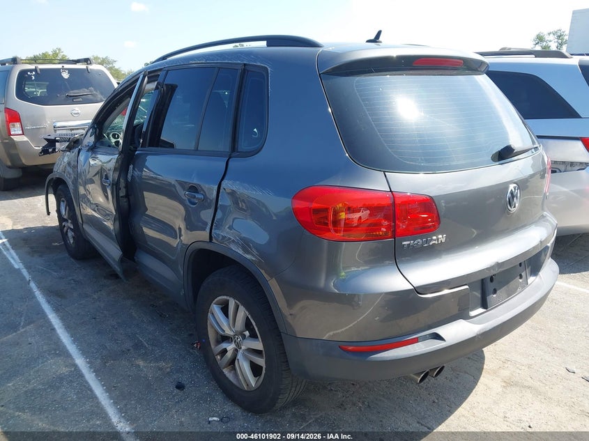 Vin: wvgav7ax0gw586132, lot: 46601560, volkswagen tiguan s 20163