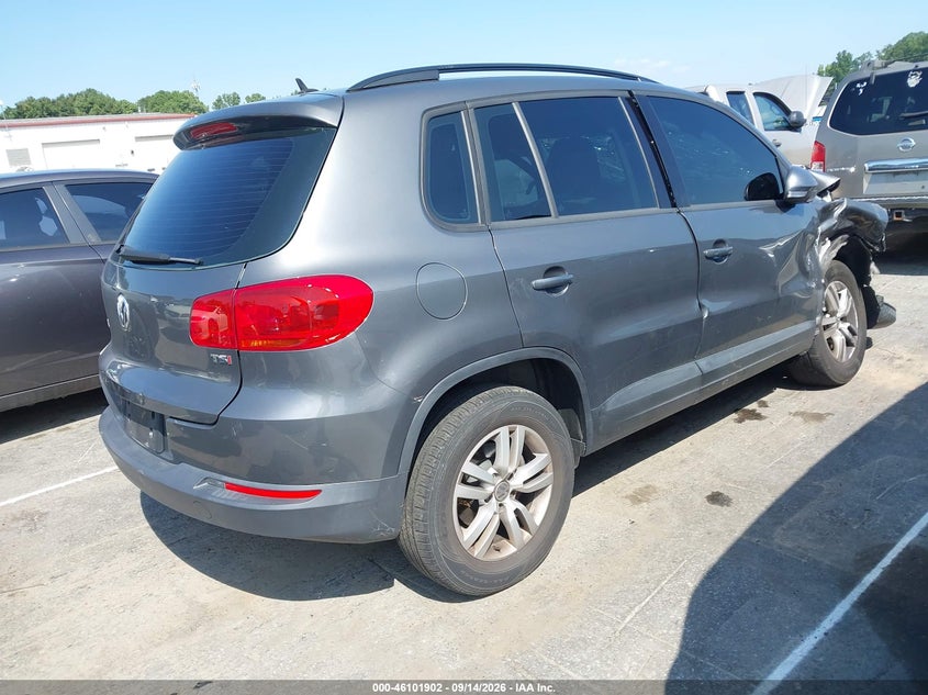 Vin: wvgav7ax0gw586132, lot: 46601560, volkswagen tiguan s 20164