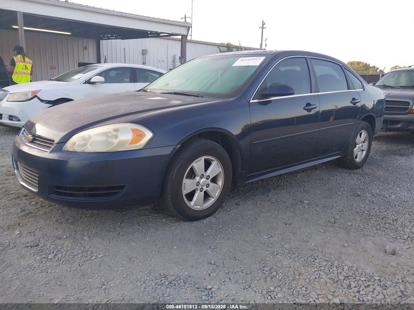 2011 Chevrolet Impala, Rear, IAAI, VIN 2G1WF5EKXB1292806 — photo 2