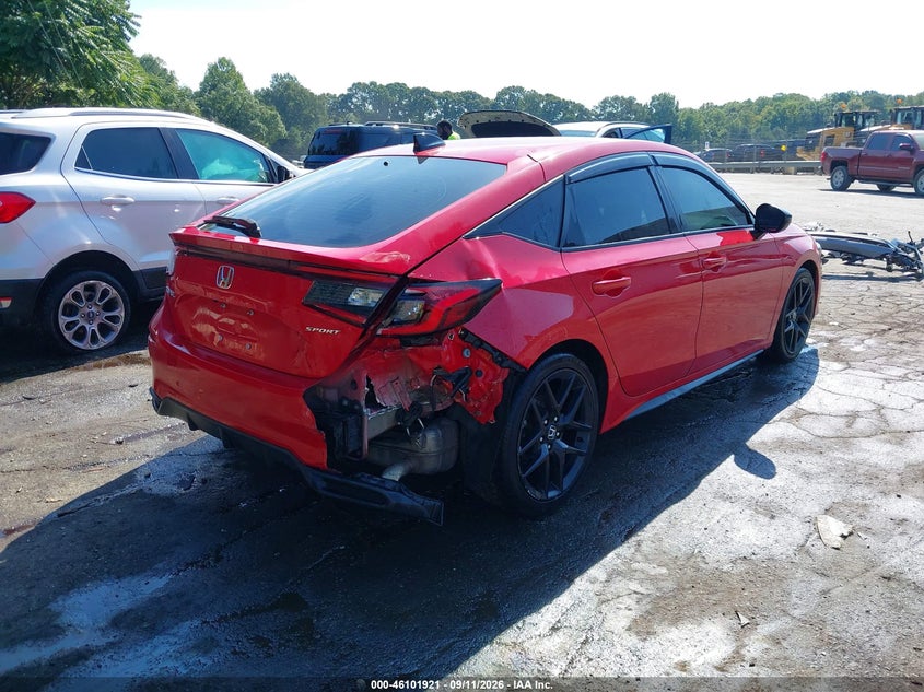 Vin: 19xfl2h85re018537, lot: 46601579, honda civic sport 20244