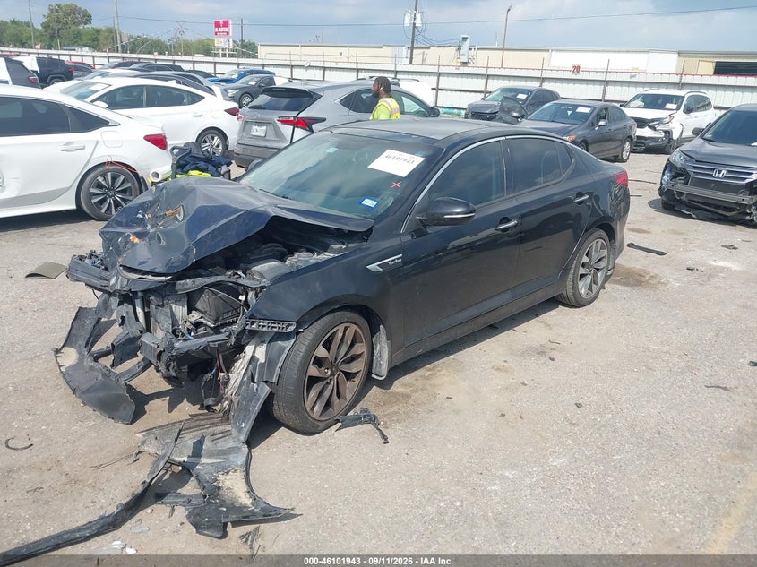 Vin: 5xxgr4a68eg334510, lot: 46601601, kia optima sx turbo 20142