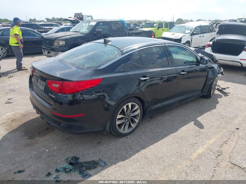 Vin: 5xxgr4a68eg334510, lot: 46601601, kia optima sx turbo 20144