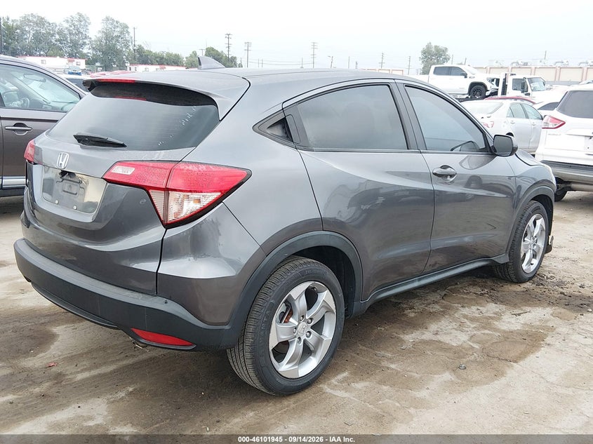 Vin: 3czru5h31jg702035, lot: 46601603, honda hr-v lx 20184