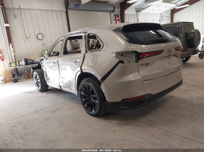 Vin: jm3kkcha8t1396492, lot: 46601604, mazda cx-90 phev premium sport 20263