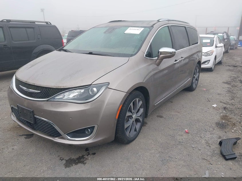 Vin: 2c4rc1gg5hr839831, lot: 46601620, chrysler pacifica limited 20172