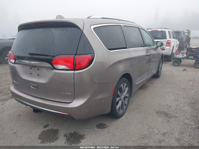 Vin: 2c4rc1gg5hr839831, lot: 46601620, chrysler pacifica limited 20174
