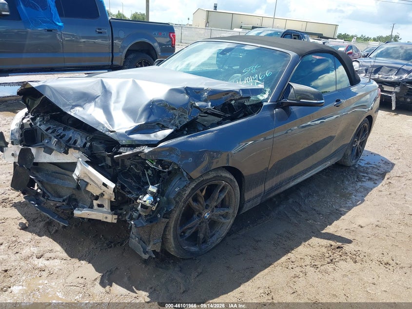Vin: wba2l3c52hv667298, lot: 46601624, bmw m240i xdrive 20172