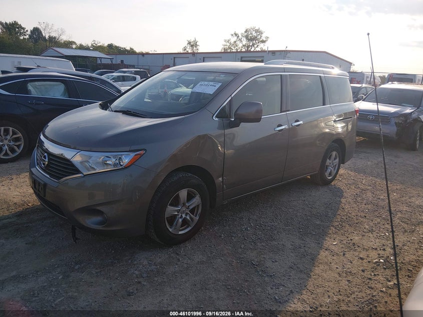 Vin: jn8ae2kp8h9166791, lot: 46601654, nissan quest sv 20172