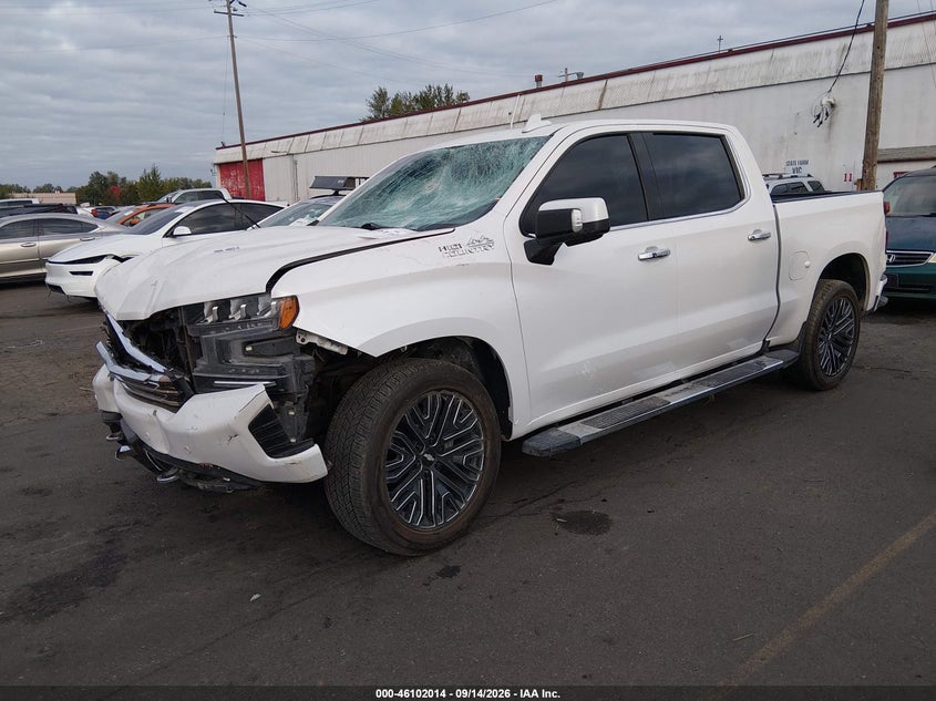 Vin: 1gcuyhel9mz129335, lot: 46601672, chevrolet silverado 1500 high country 20212
