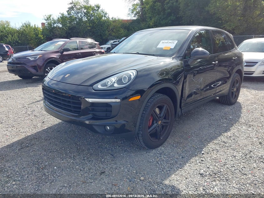Vin: wp1aa2a29gka10052, lot: 46601675, porsche cayenne 20162