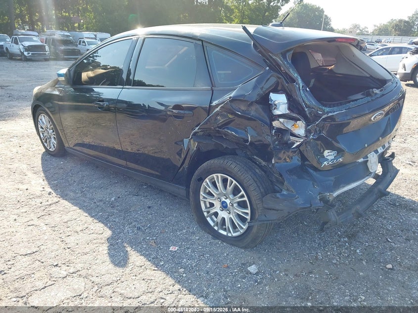 Vin: 1fahp3k20cl107251, lot: 46601698, ford focus se 20123