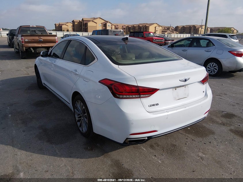 Vin: kmhgn4je8fu067377, lot: 46601699, hyundai genesis 3.8 20153