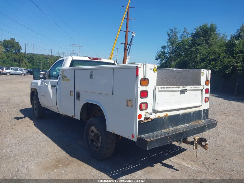 CHEVROLET SILVERADO 2500HD 2007 VIN 1GBHC24K97E580707