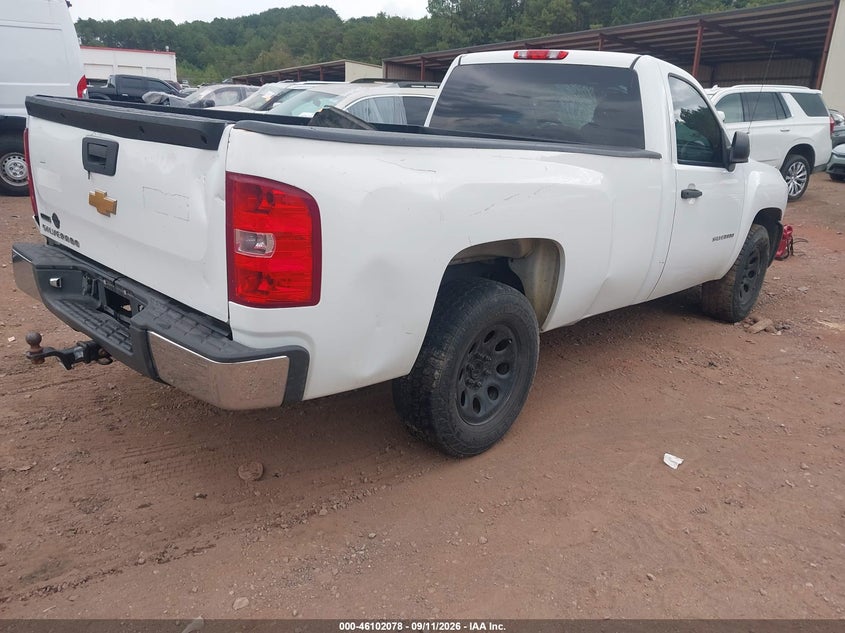 Vin: 1gcnkpea3cz105822, lot: 46601736, chevrolet silverado 1500 work truck 20124
