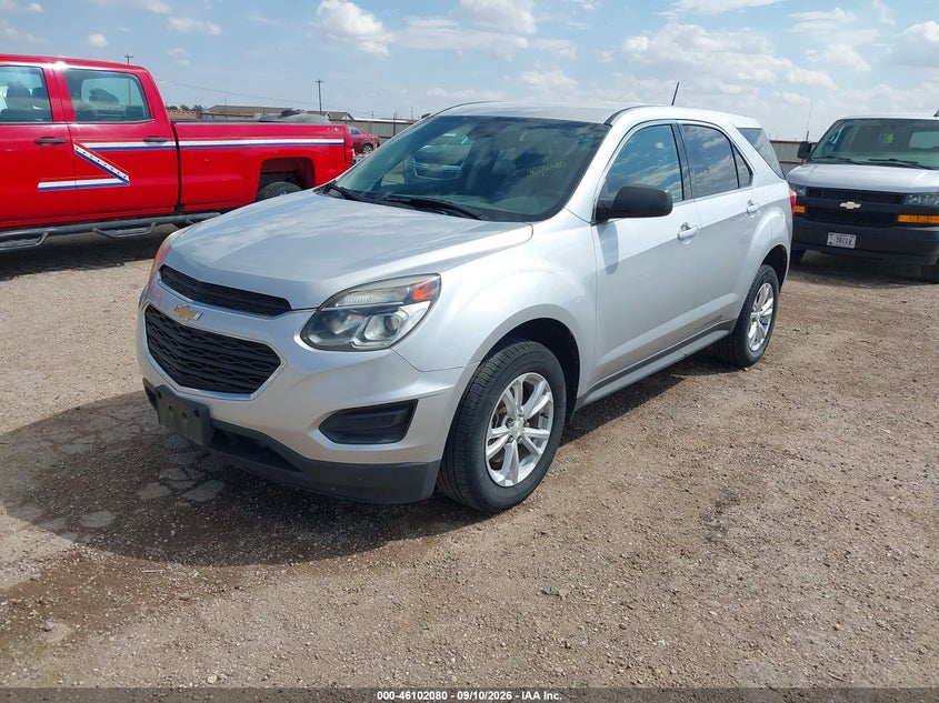 Vin: 2gnfleekxh6322695, lot: 46601738, chevrolet equinox ls 20172