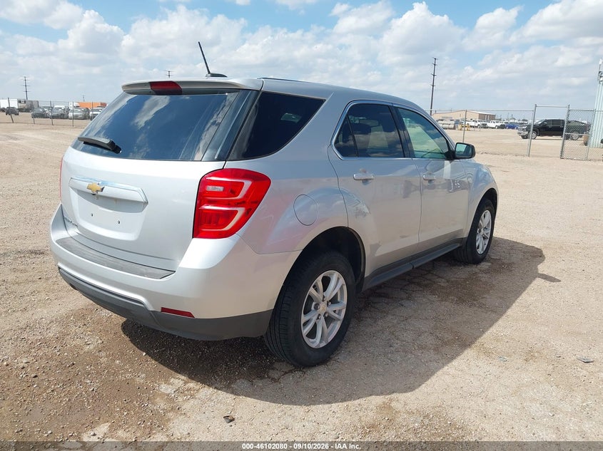 Vin: 2gnfleekxh6322695, lot: 46601738, chevrolet equinox ls 20174