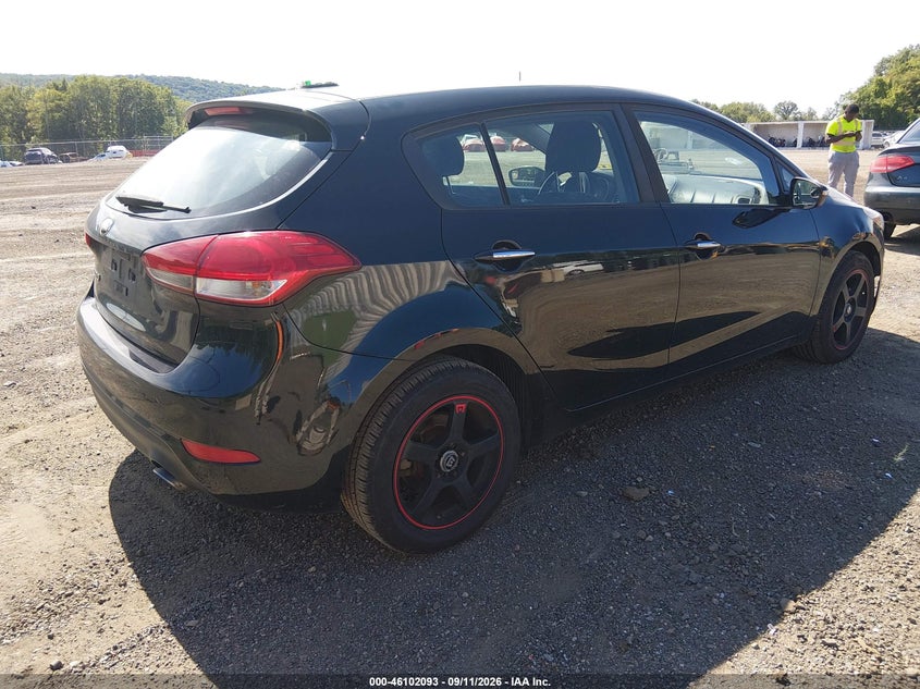Vin: knafk5a88h5692347, lot: 46601751, kia forte lx 20174