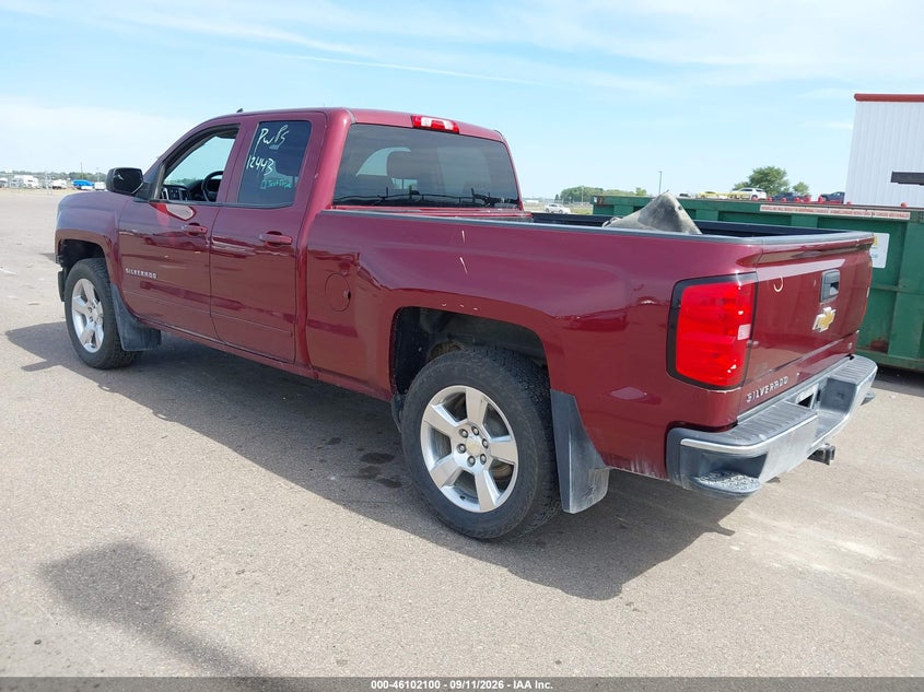 Vin: 1gcvkrec1fz178852, lot: 46601758, chevrolet silverado 1500 1lt/lt 20153