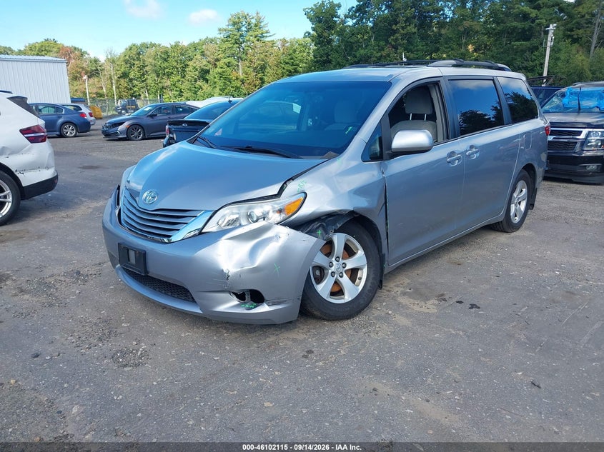 Vin: 5tdkz3dc3hs785644, lot: 46601773, toyota sienna le 8 passenger 20172
