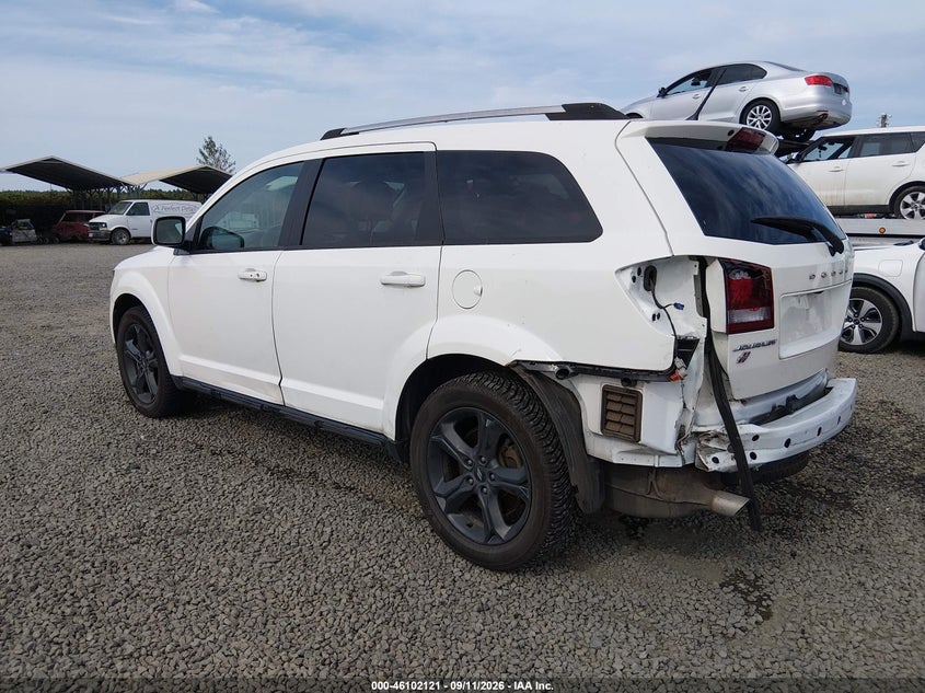 Vin: 3c4pddgg4jt348174, lot: 46601779, dodge journey crossroad awd 20183